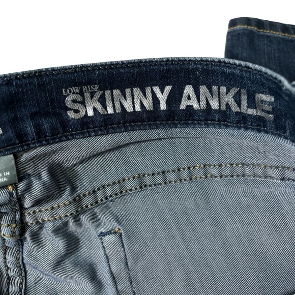 New York & Company Denim Jeans Low Rise Skinny Ankle Stretch Women's Size 8 - Picture 6 of 12